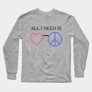 Love and Peace Long Sleeve T-Shirt